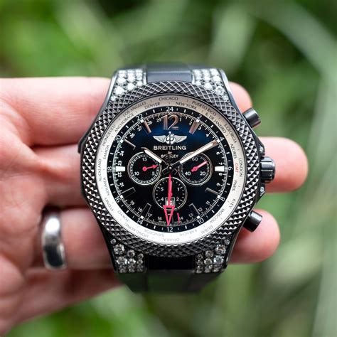 breitling for bentley gmt midnight carbon limited edition watch diamond|Breitling Bentley GMT Midnight Carbon Limited .